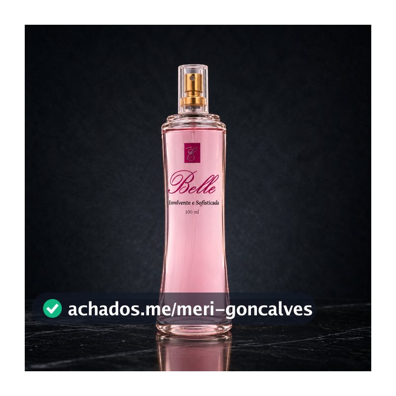 Belle 100ml - Prefume Feminino Floral Frutado Gourmand | Deo Colônia Feminina CBB