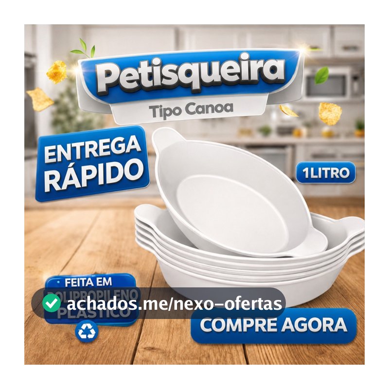 Kit 10 Petisqueira Barquinha Canoa Petiscos Churrasco Festa Frios Para Servir Amendoim Caldo Branca - Kaziva