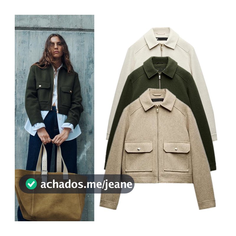 Casaco macio com zíper ZA Winter Commuter 3046287