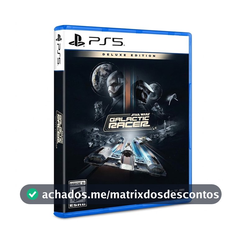 Star Wars Galactic Racer Deluxe Edition PS5 Midia Fisica