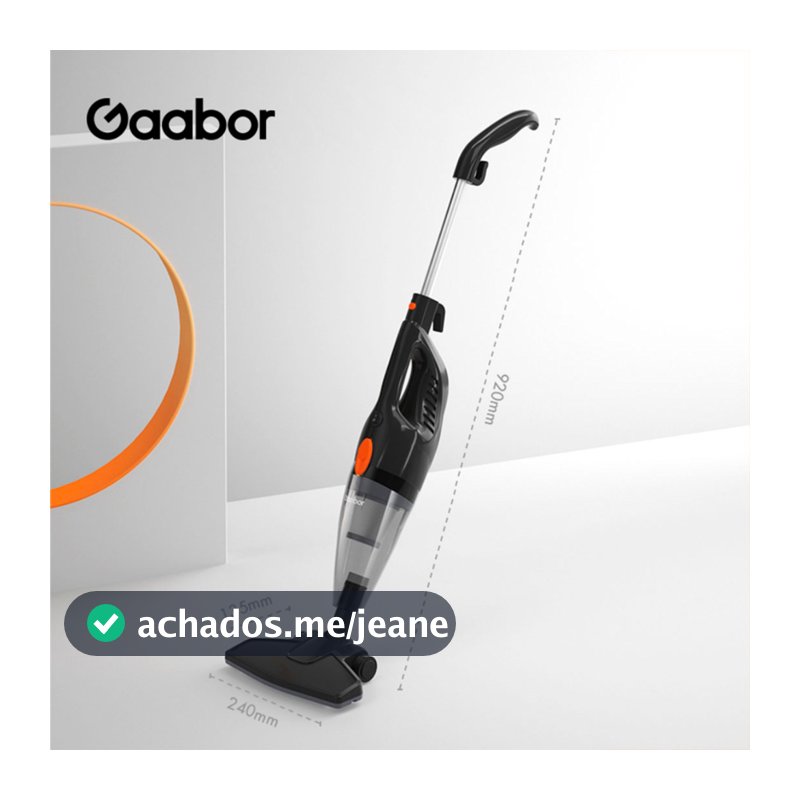Aspirador De Pó Portátil Para Ca Gaabor 2 Em 1 Aspirador Vertical Leve Doméstico Preto 16.000Pa Forte Sucção