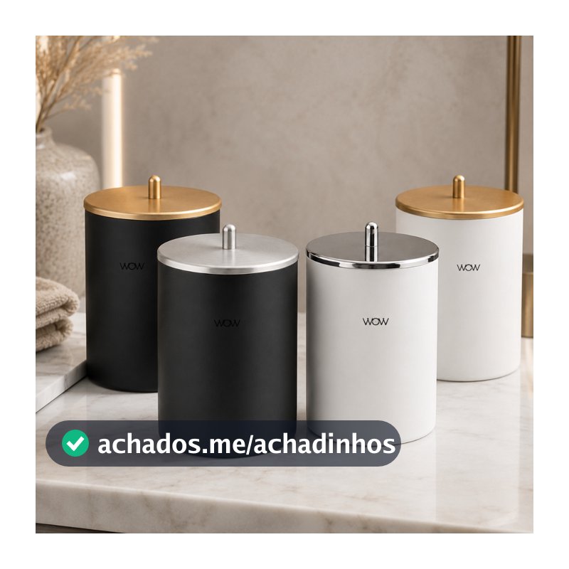 Lixeira de Cozinha Escritório Banheiro 5L com Tampa