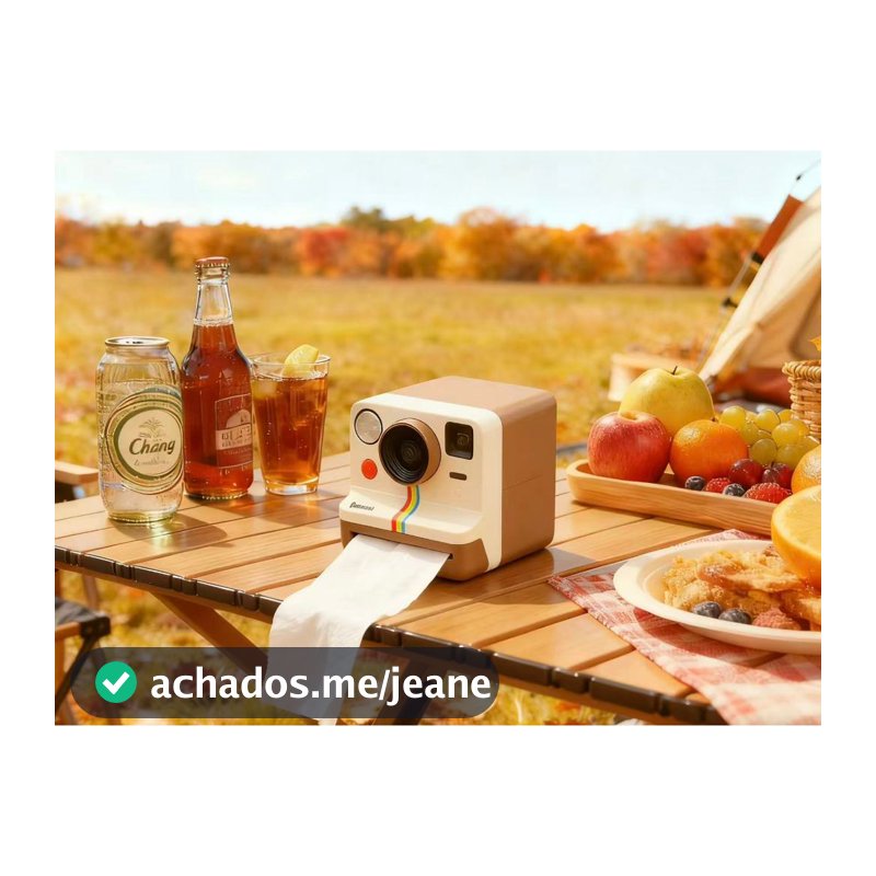 Porta Papel Higienico CAMERA POLAROID RETRO Minimalista Decoracao Criativa Banheiro Lavabo Impressao 3d