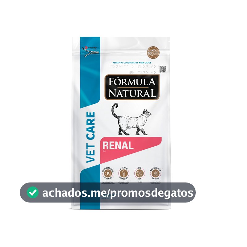 Ração Fórmula Natural Vet Care Gatos Renal 7 kg