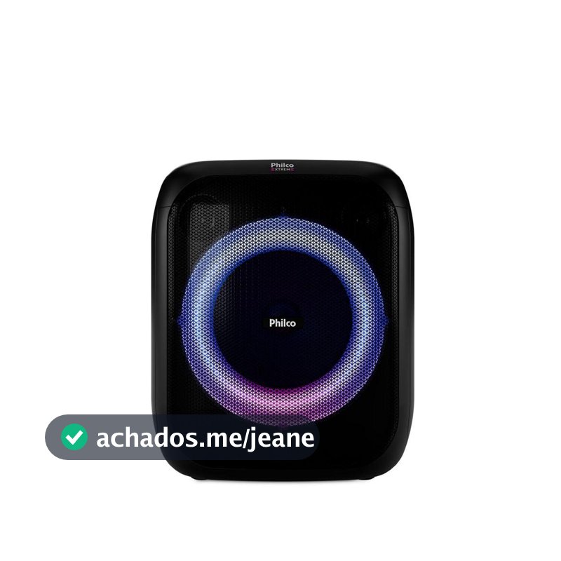 Caixa de Som Philco Extreme Flash Lights 380W PCX4800