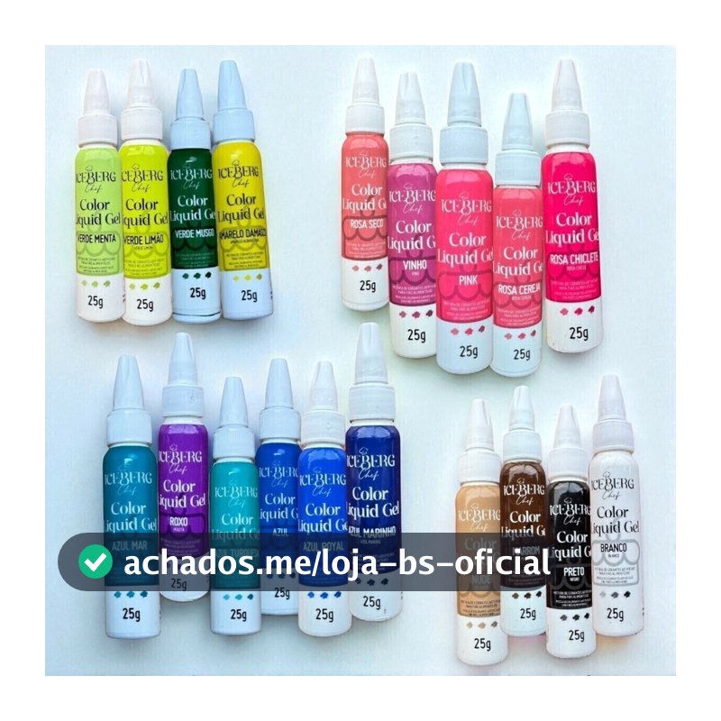 Corante IceBerg Color Liquid Gel 25g