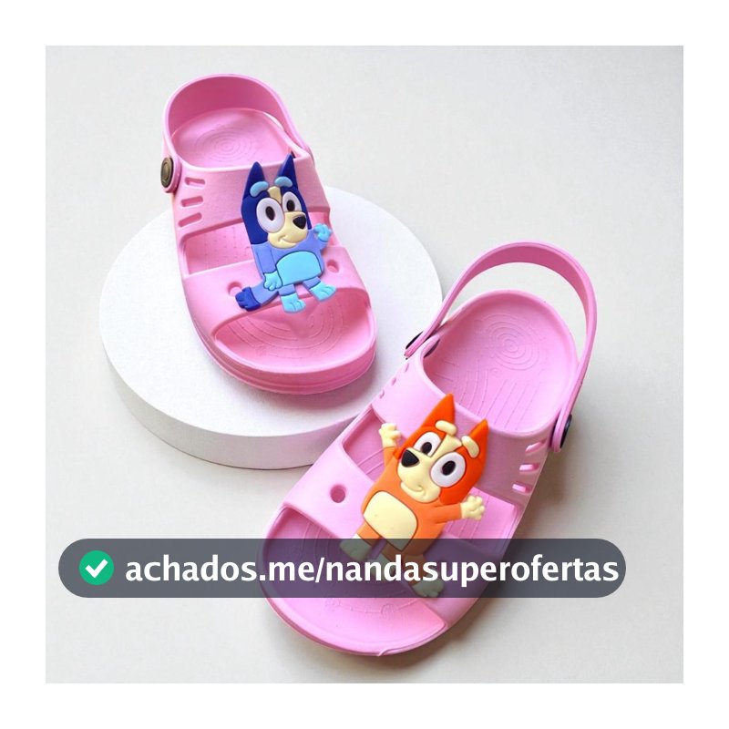 Papete Infantil Bingo Encantada – Sandália Babuche Menina Leve, Confortável, Estilosa e A