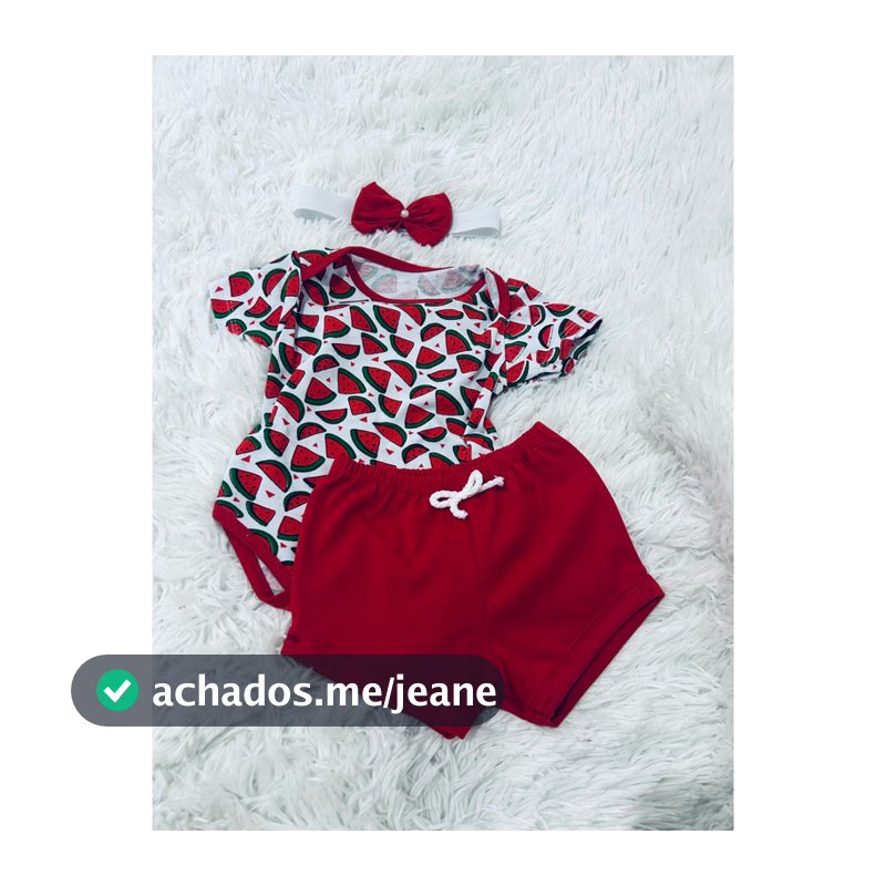 Conjunto Body Tematicos e Faixa 3 Peças para Bebe