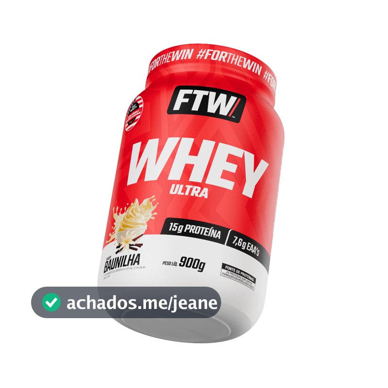 Whey Ultra Protein Concentrado Pote 900g - FTW