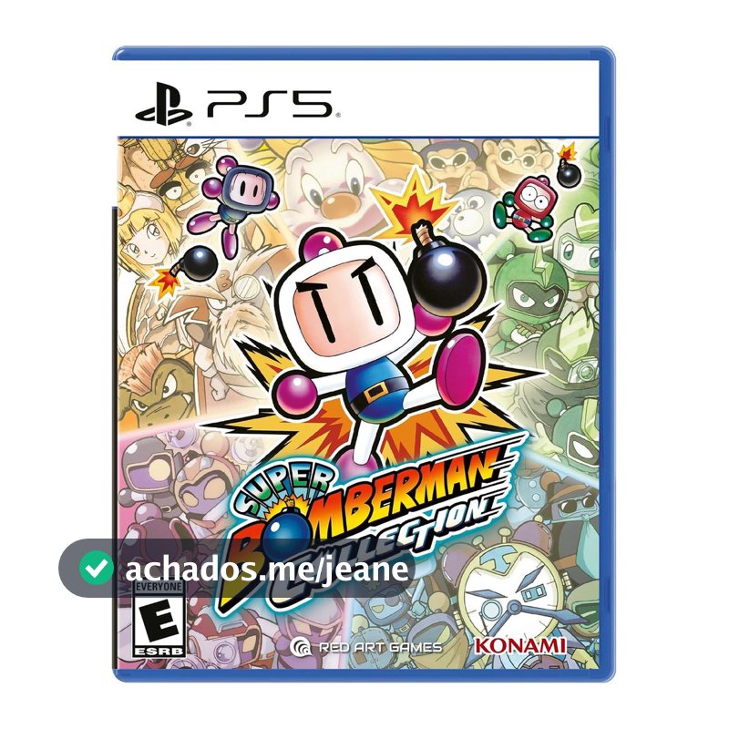 Super Bomberman Collection PS5 Midia Fisica