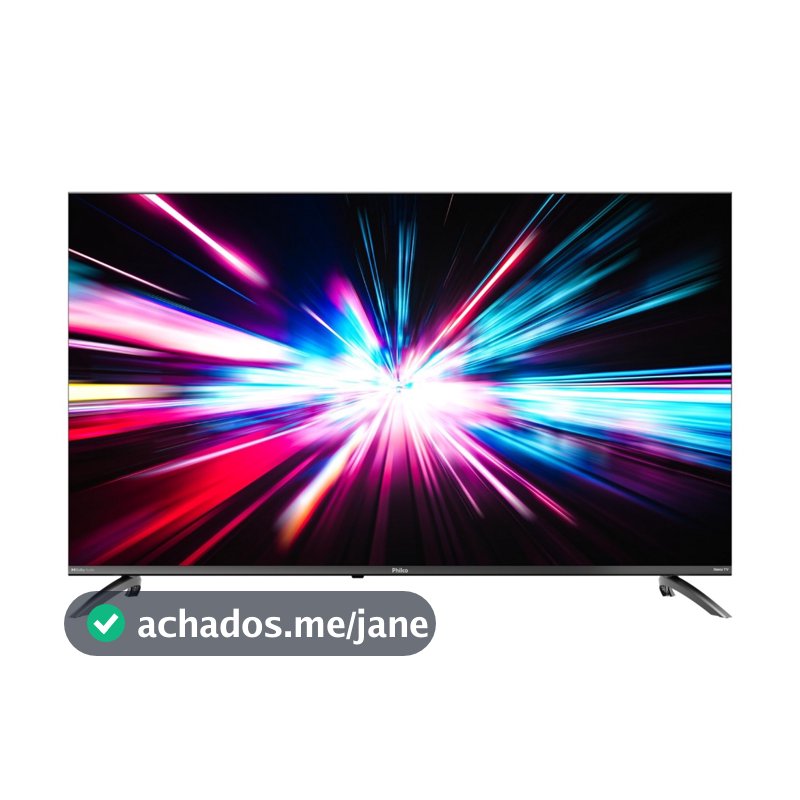 SMART TV PHILCO 50" 4K UHD ROKU TV HDR10 DOLBY AUDIO P50CRB SPACE GRAY