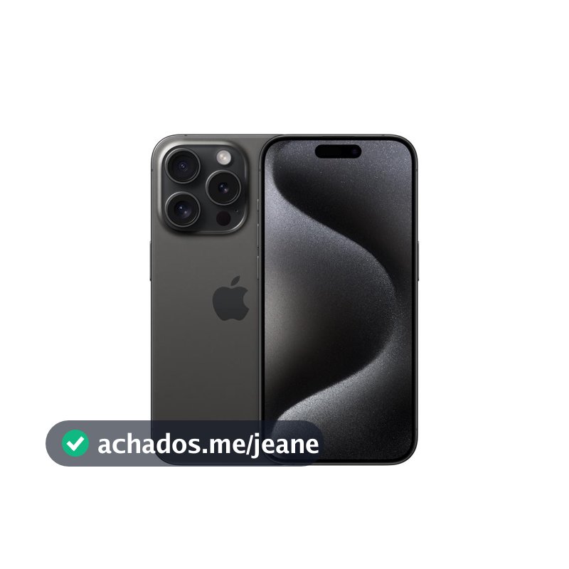 Usado: iPhone 15 Pro 128GB Preto Muito Bom - Trocafy - Apple
