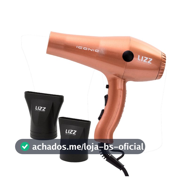 Secador Profissional Iconic (2150W / 2400W) - Lizz Pro