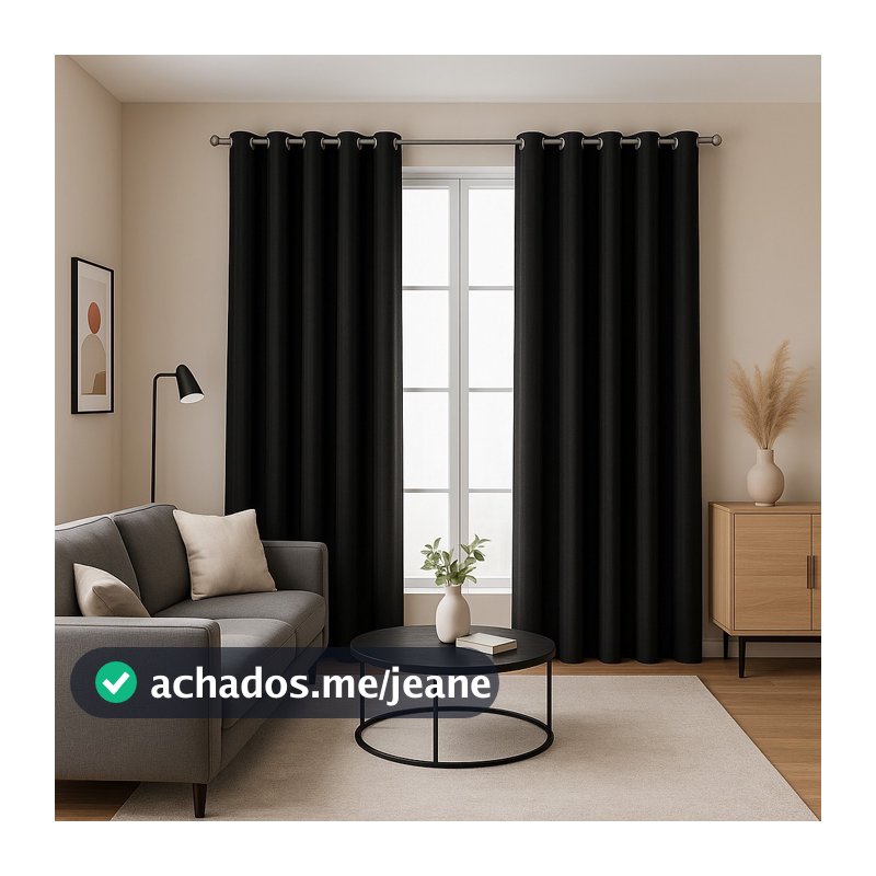 Cortina Para Sala e Quarto Blecaute Blackout Corta Luz Premium