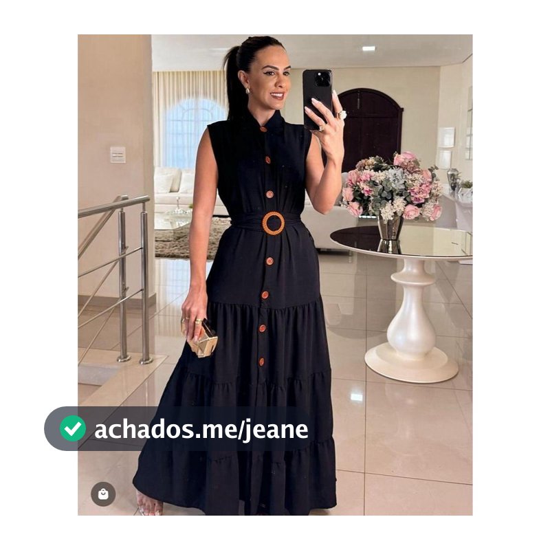 Vestido Feminino Elegante Casual e Social Longo com Lastex nas Costas e Botões Gola Colarinho em Alfaiataria sensorial