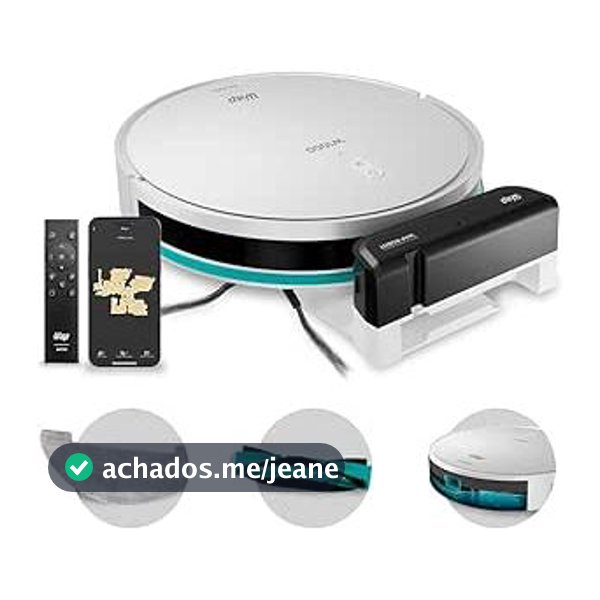 WAP Robô Aspirador de Pó ROBOT W1000 Mapeamento de Tempo Real