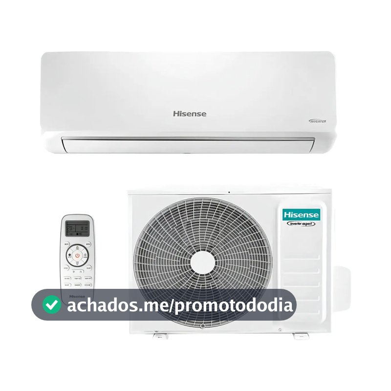 AR CONDICIONADO SPLIT HISENSE 12000BTUS INVERTER WIFI 220V