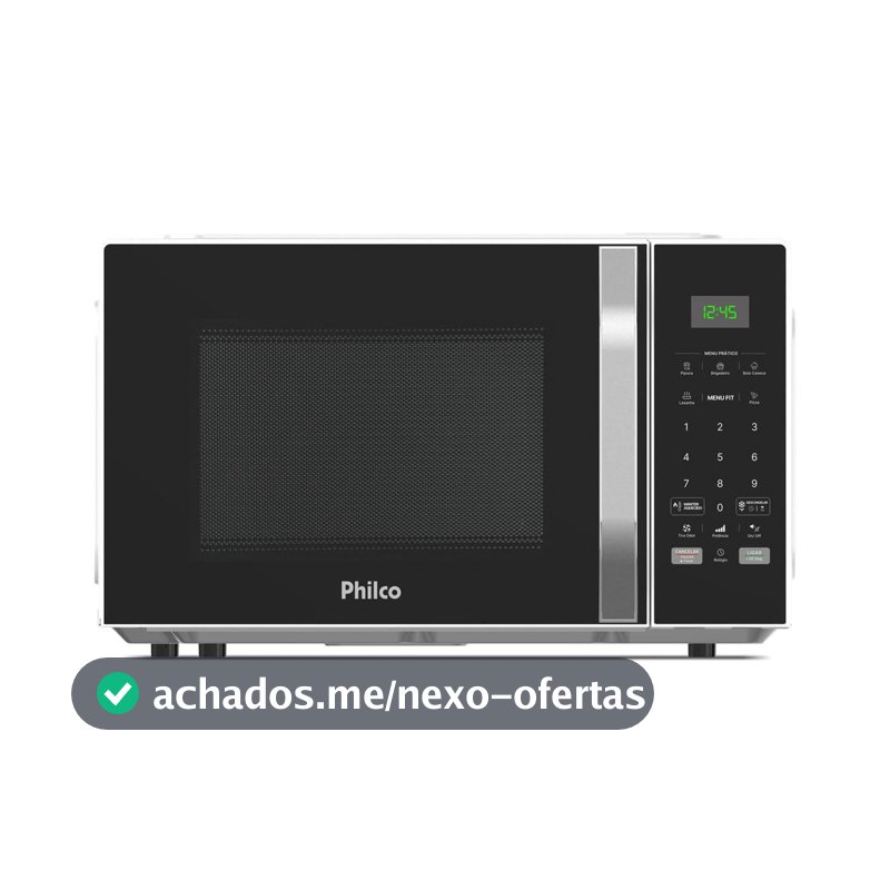 Micro-ondas Philco 25L Função Tira Odor 1100W PM27