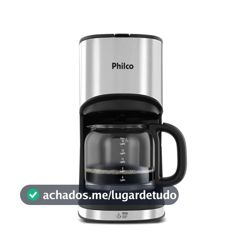 Cafeteira Philco 15 Cafezinhos 600ml 550W PCFE01