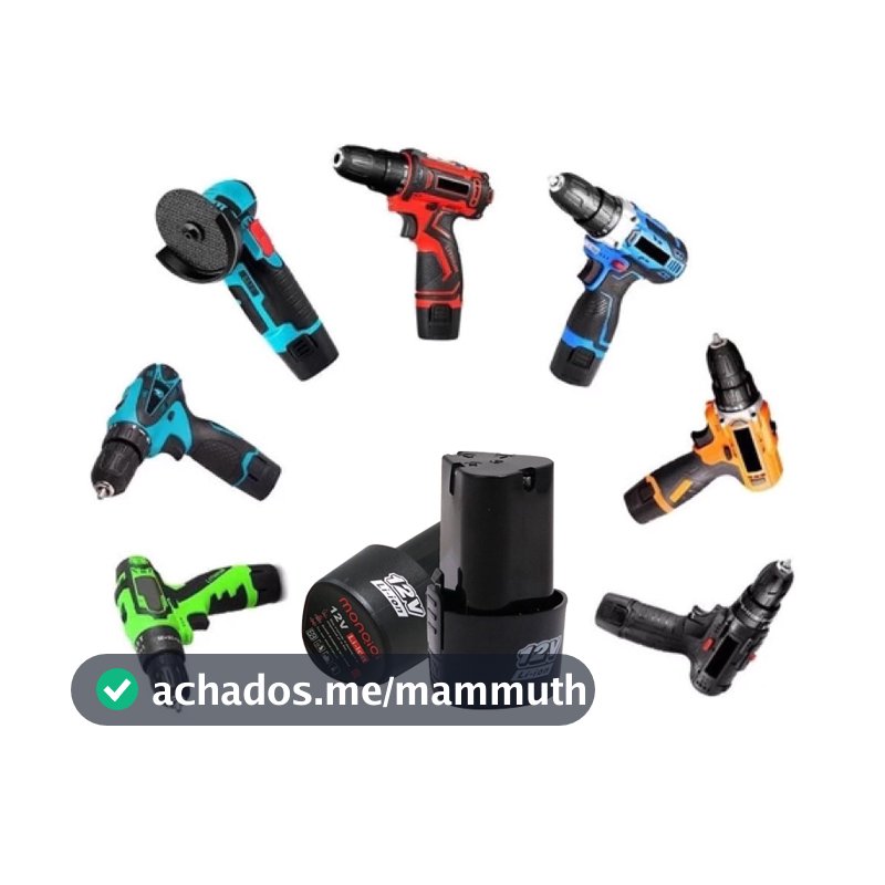 Furadeira Sem Fio 12V Bateria De Íon-Lítio Para