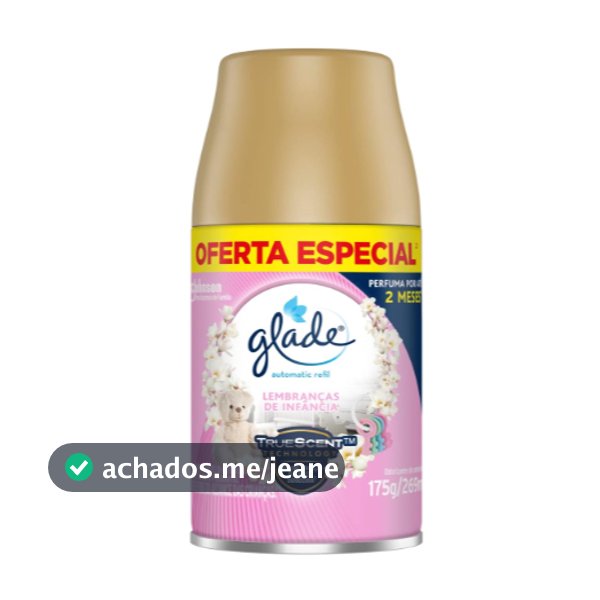 Glade Refil 269ml Lembrança De Infância Para Aparelho Automático