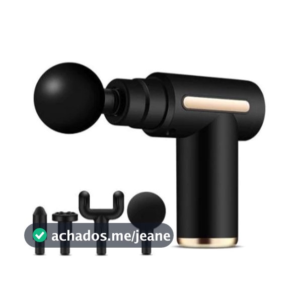 Massageador Elétrico Profissional Muscular Pistola Original Massagem Gun