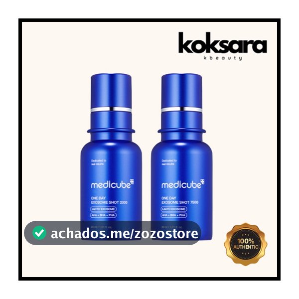 medicube zero Ampola De Poros De Tiro exosome De Um Dia 2000/7500 30ml , 2000 5ml