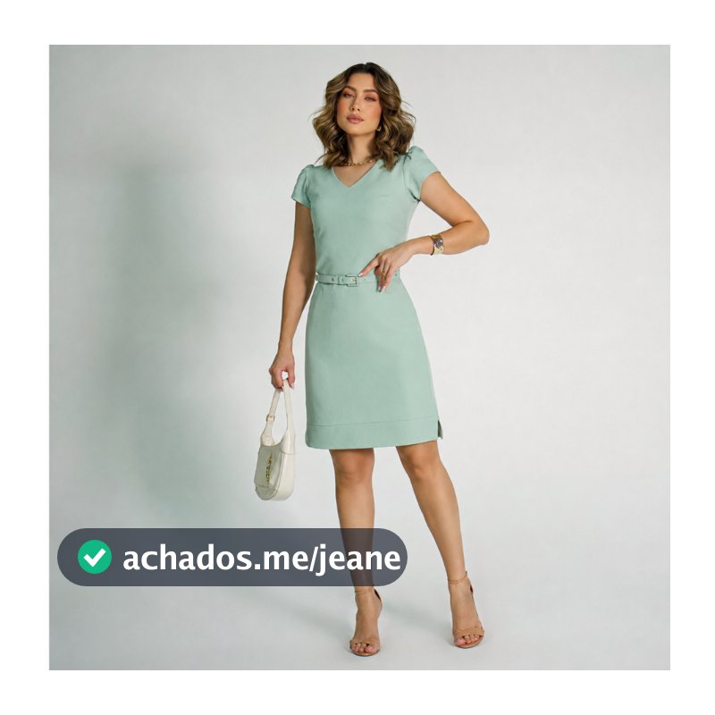 Vestido Tubinho Moda Evangélica Cristã Gospel Elegante Dress Atemporal Básico Alfaiataria