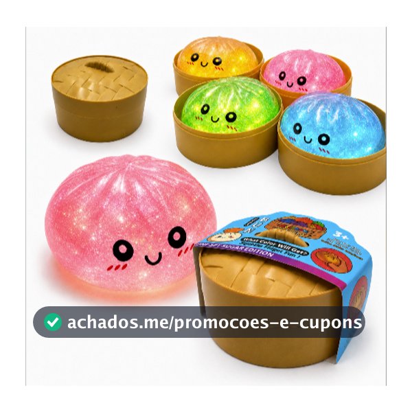 Dumpling Squishy Anti Estresse Caixa Misteriosa Fidget Grande Fofa Brinquedo Fidget Bao Chinês