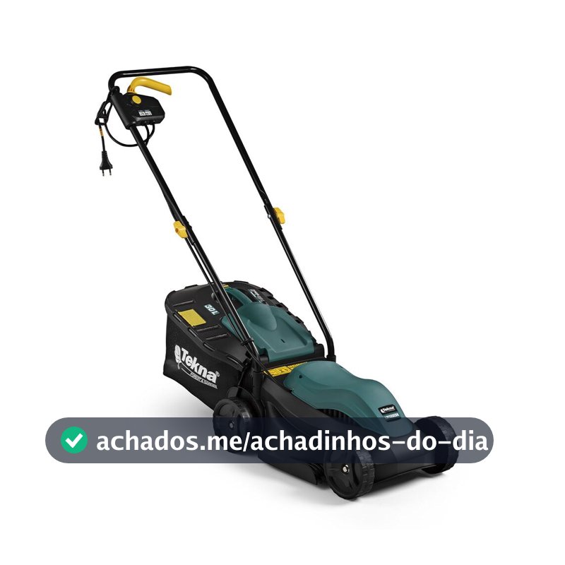 Cortador de grama 1000W corte 32cm c/ coletor LM320EBN Tekna