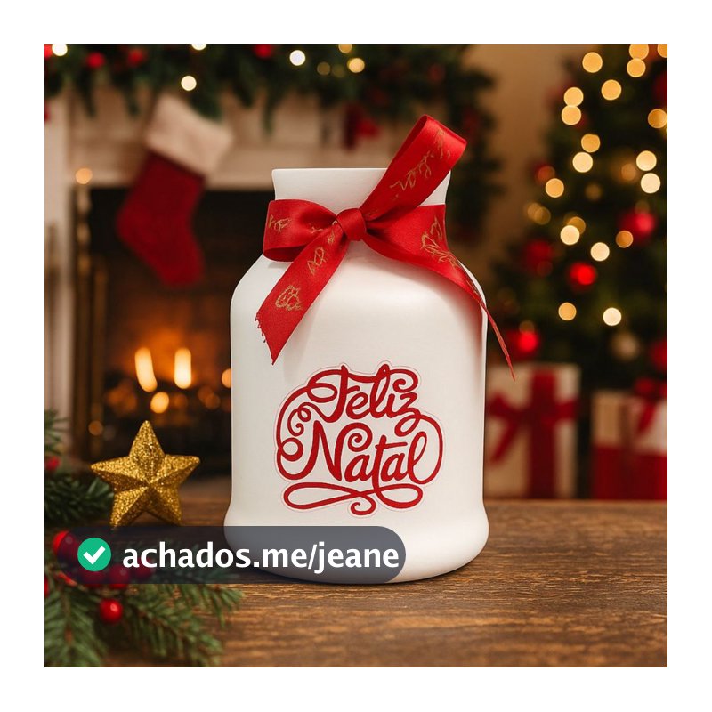 Leiteira Decorativa Porta Talher Cozinha Enfeite Natal