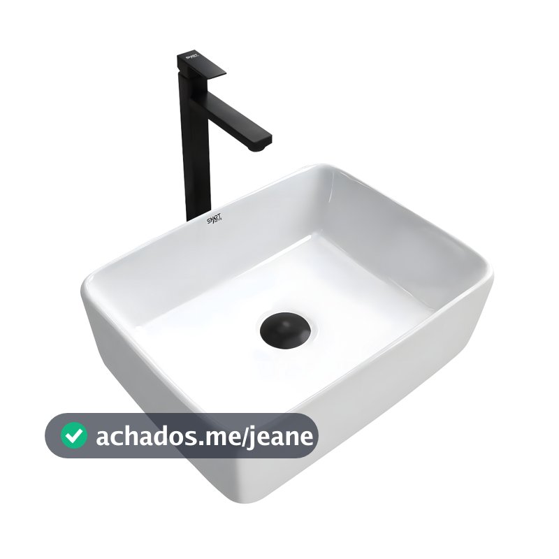 Cuba de Louca para banheiro 48 x 38 x 13 cm