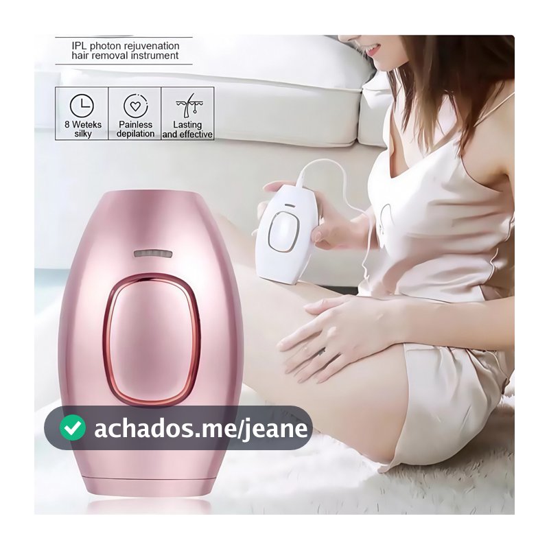Máquina de depilação a laser IPL remoção permanente de pelos sem dor rosto feminino corpo KARINA