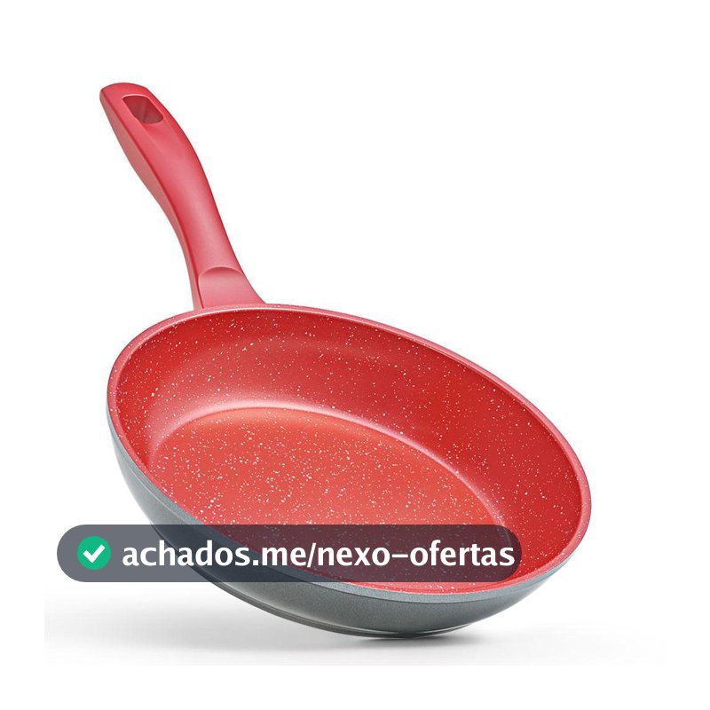Panela Polishop Sauté Grand Vermelha 24cm