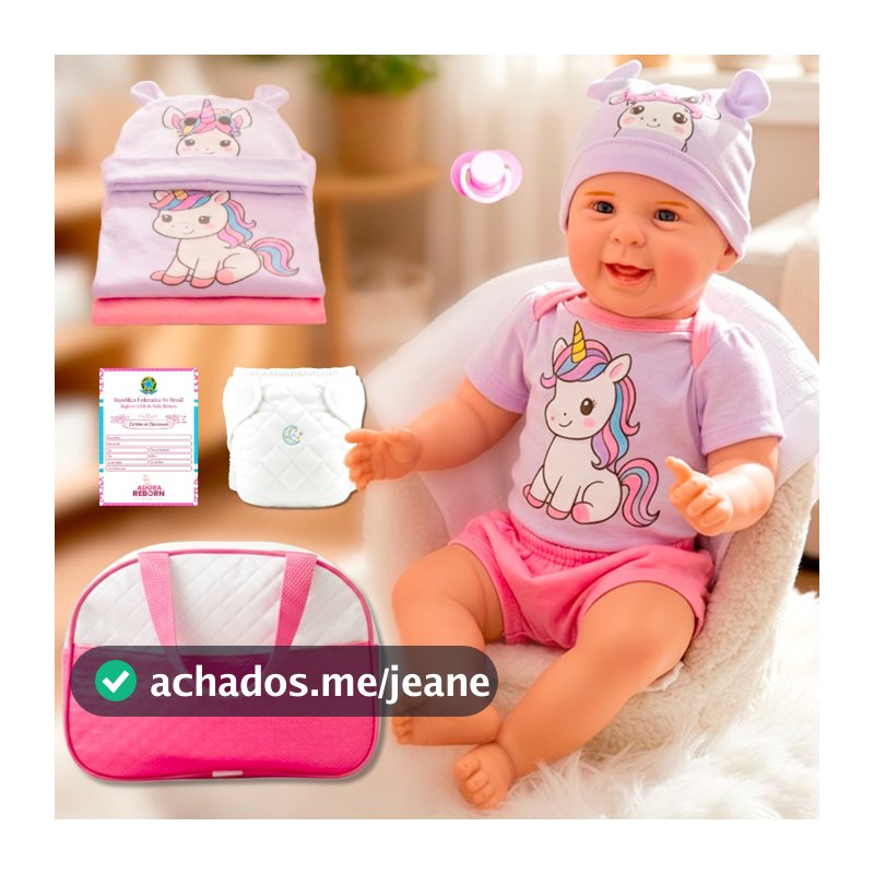 Bebê Reborn Menino Realista Original Corpo de Silicone Pode Banhar com Bolsa Maternidade
