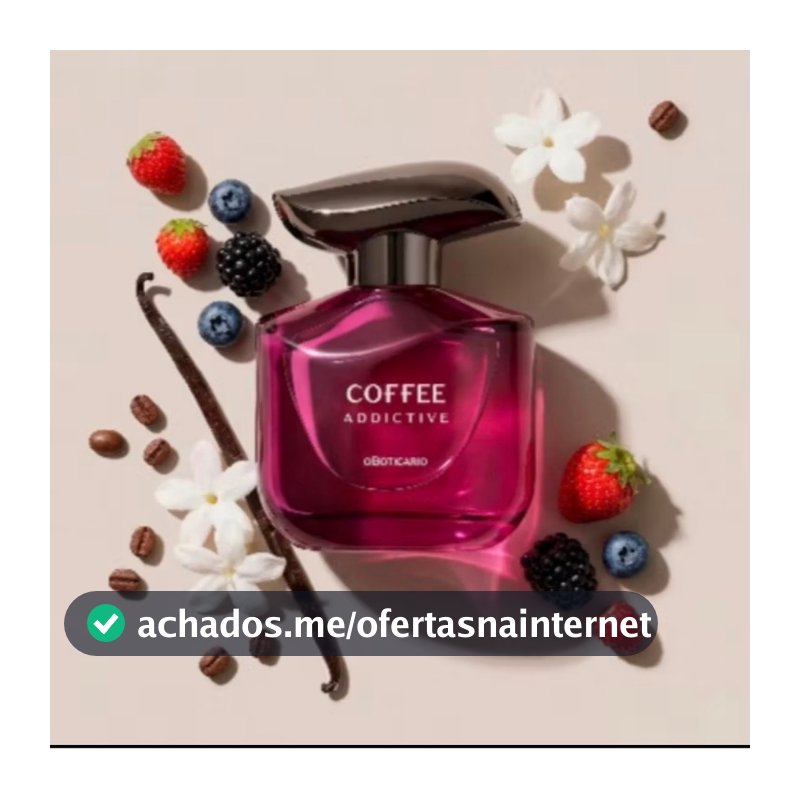 Perfume Coffee Feminino 100ml Boticario Original Lacrado.