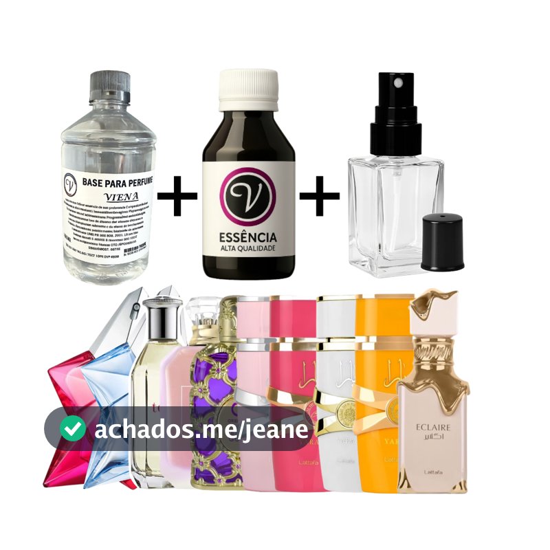 Kit para Perfumista Iniciante Completo - 30ml Óleo