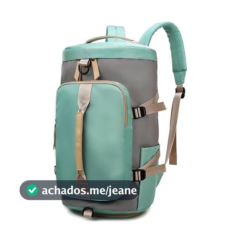 Bolsa Esportiva e Viagens com Alça de Mochila Compartimento para Tênis MING