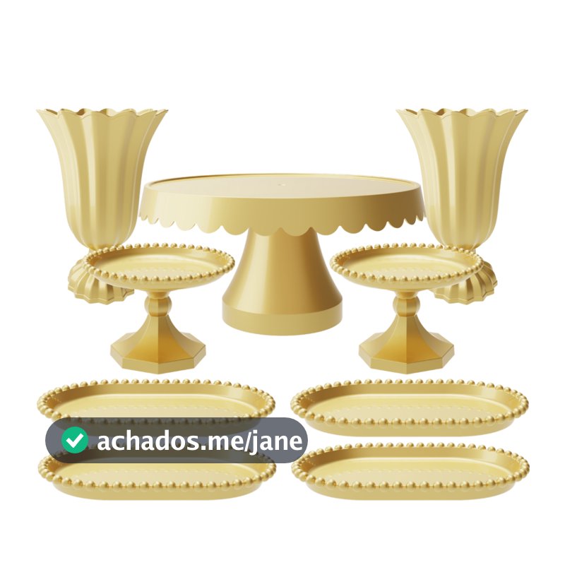Kit Festa 9 Itens Completo Decoração Casamento Aniversário Evento