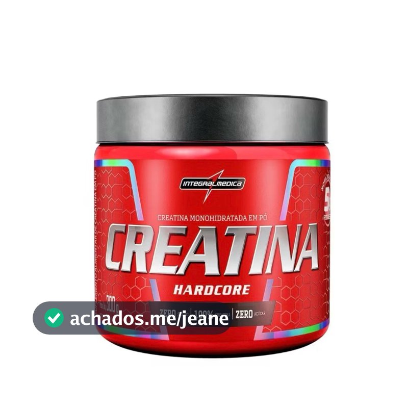 CREATINA HARDCORE  300G - INTEGRALMEDICA
