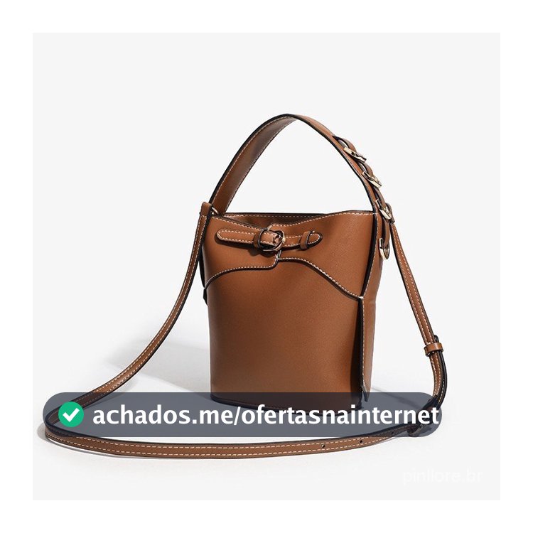 ZA casa espanha cross-Border bolsa feminina 2025 na moda novo estilo fivela portátil balde saco de um ombro cross-Body s