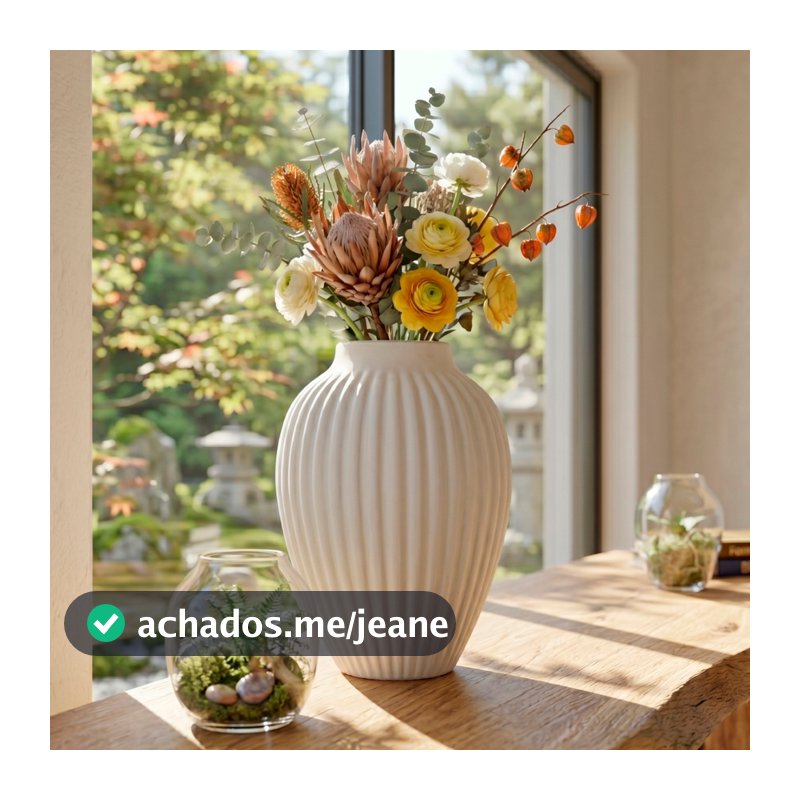 Vaso Elegante Cerâmica Colorido para Decorar Ambiente Luxo Cúpula Moderno Decoração Aniversário Casa