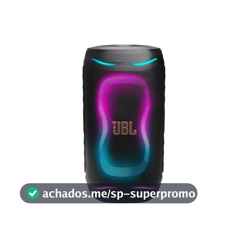Caixa de Som JBL PartyBox 130 Bluetooth Amplificada Portátil 200W RMS USB