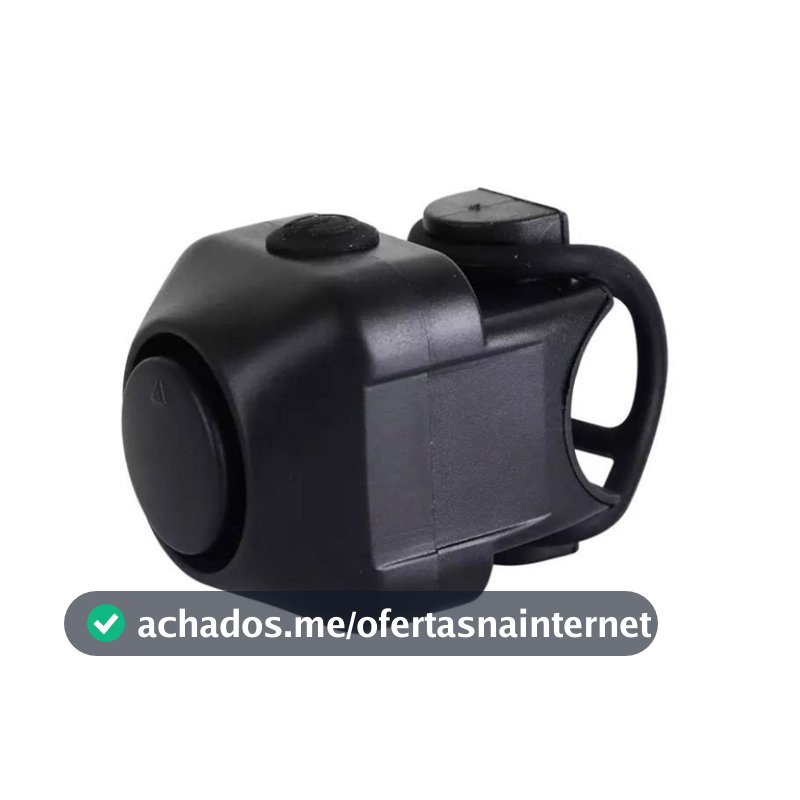 Buzina eletrônica para bicicleta moto triciclo patinete tico-tico patinete e outros.