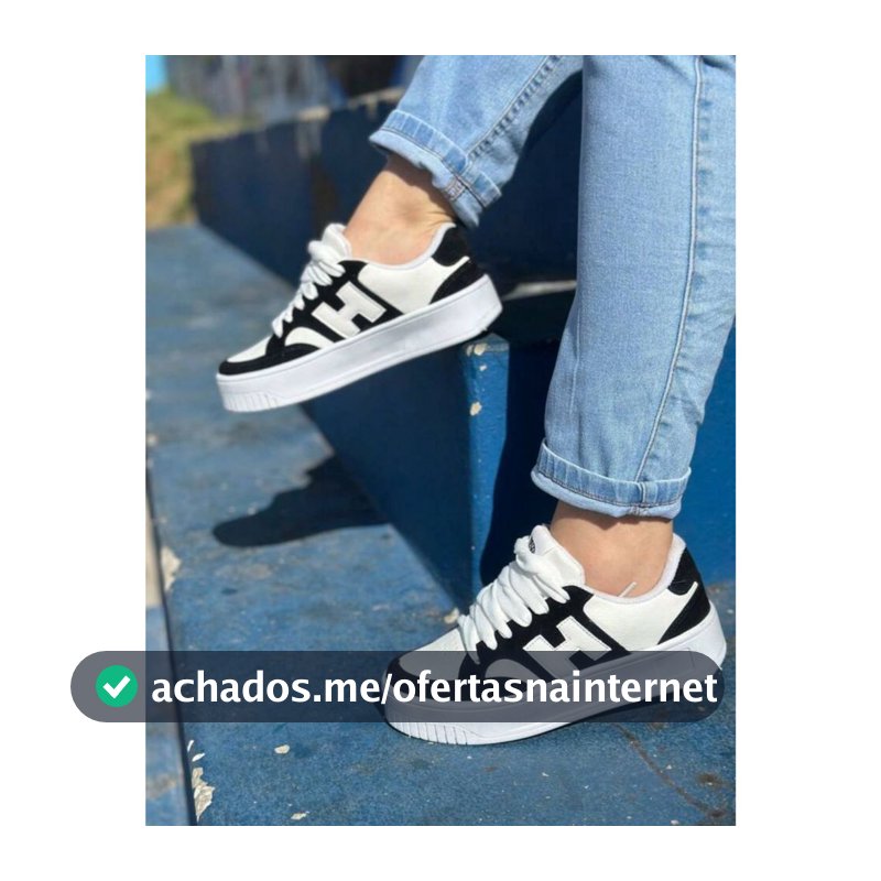 Tênis Feminino Skate board Vittal Solado Plataforma Confortável macio leve Off White ENVIO IMEDIATO❗