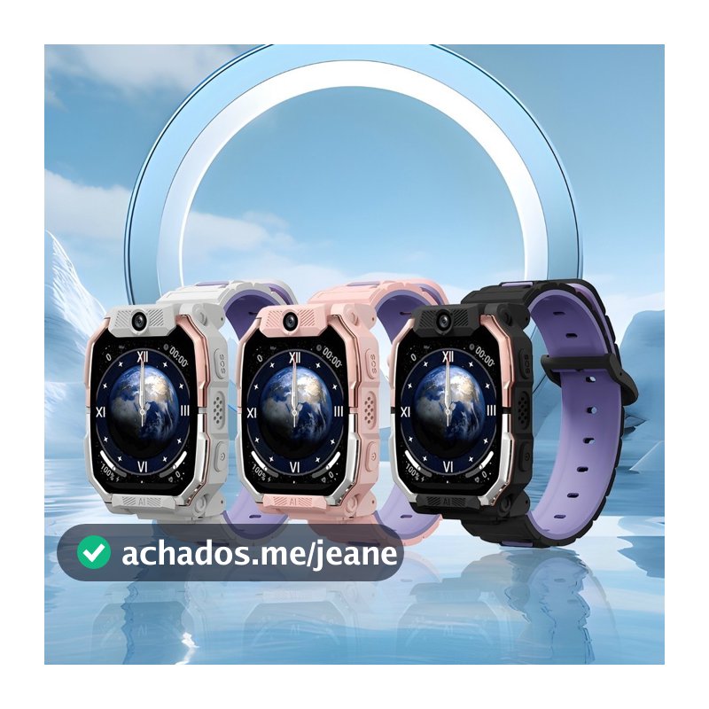 Smartwatch Infantil HW Z10 com GPS, Câmera, Videochamada e SOS – Rastreador e Monitoramento para Crianças marisa