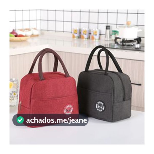 Kit 5 Kit 10 Bolsas Térmicas Portátil Lancheira Térmica Marmita Viagem