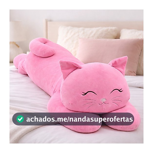 Pelúcia Gato Gigante 1,10m Xuxão Macio