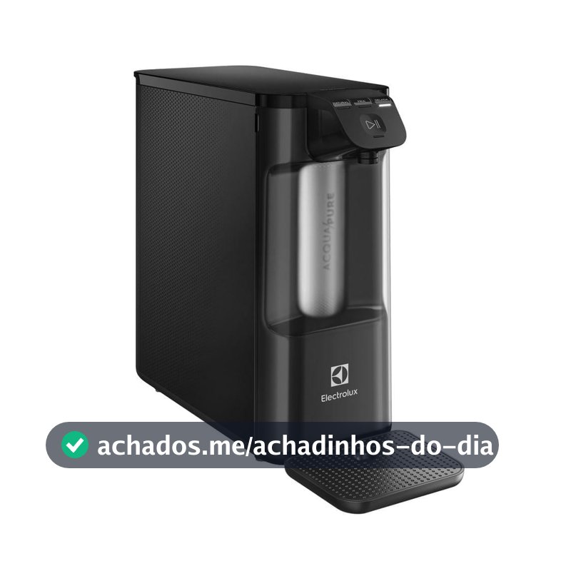 Purificador Electrolux Eletrônico Compacto Experience Pure 4x Digital Preto (PE12P)
