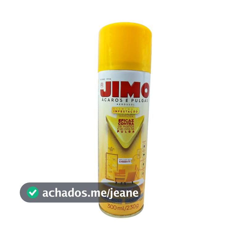 Contra Ácaros E Pulgas Jimo 300 Ml